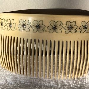 Antique Bakelite Hair Comb
